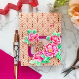 Peony Fantasy stamp