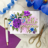Dreamy Florals stencil