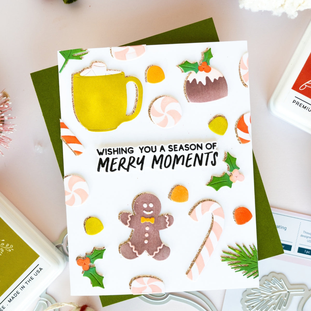 Candy Cane Corner & Festive Frame Bundle