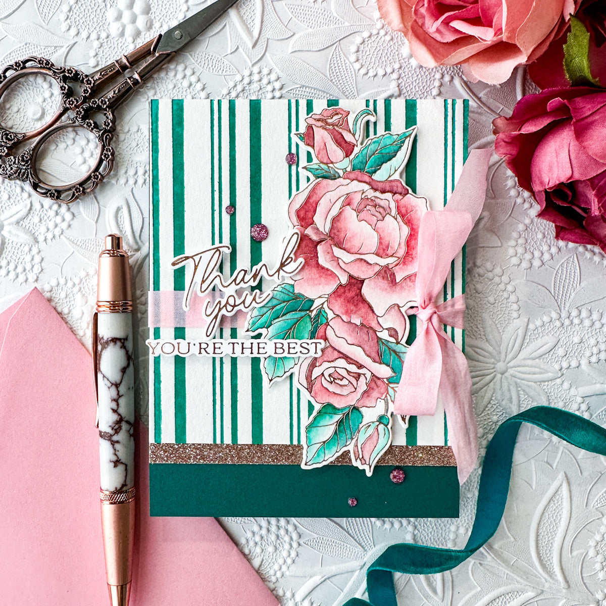 Beautiful Roses press plate