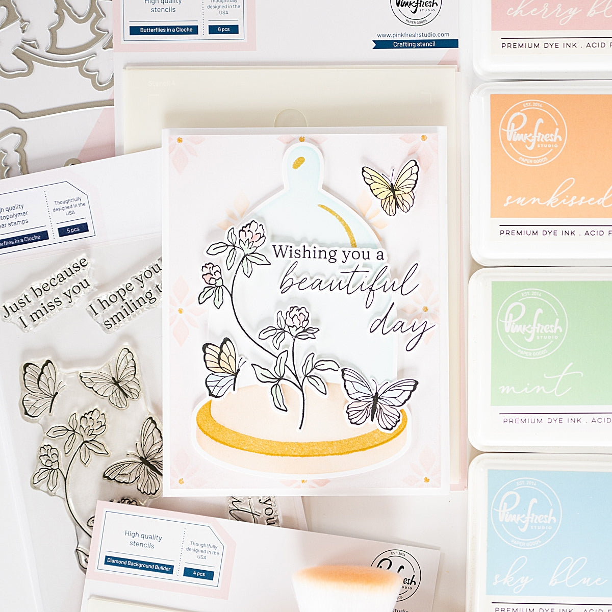 Butterflies in a Cloche Bundle