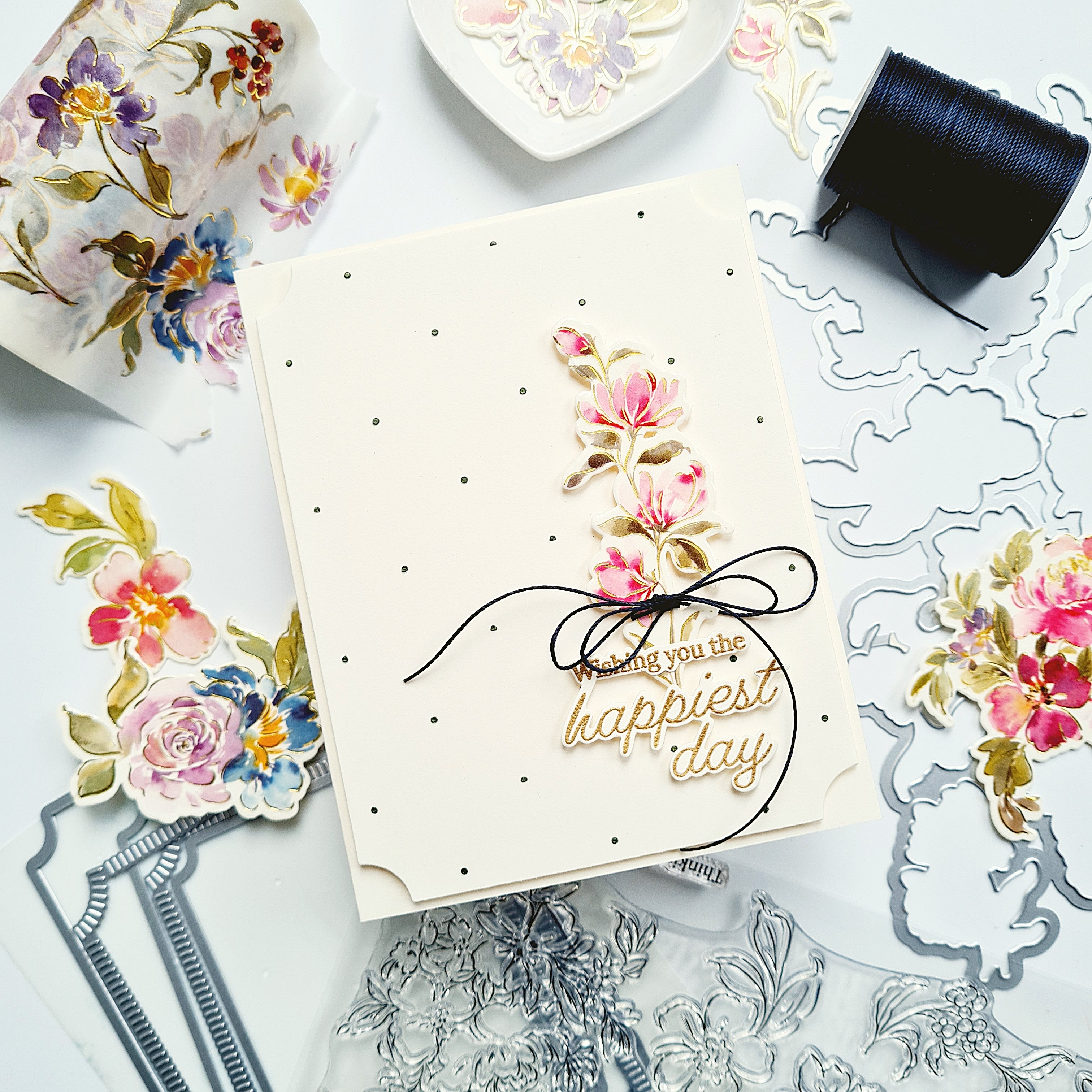 Artsy Floral die