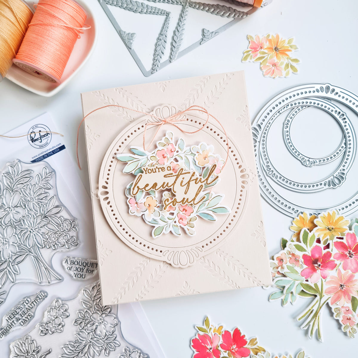 Flowers for the Soul stamp