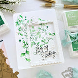 Delicate Foliage hot foil