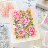 Peony Fantasy stamp
