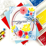 Lovely Blooms stencil