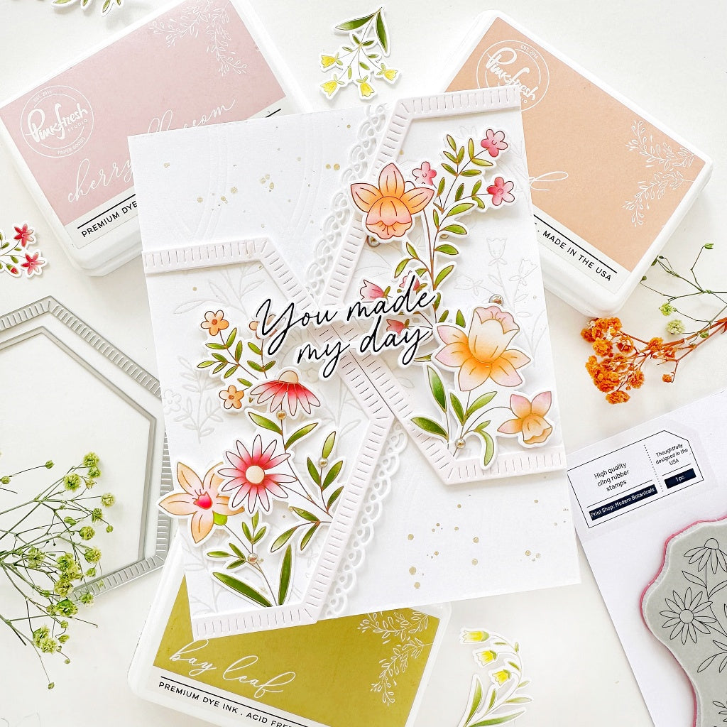Print Shop: Modern Botanicals press plate