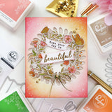 Butterfly Garden stamp