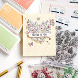 Butterfly Garden stamp