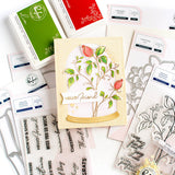 Delicate Rosebuds stamp