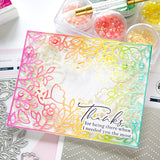 Dotted Chevron coverplate die