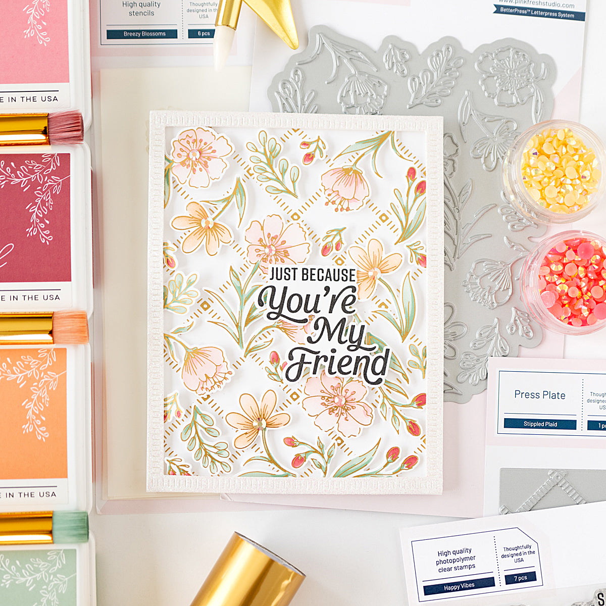 Essentials: Blanket Stitched Rectangle die set