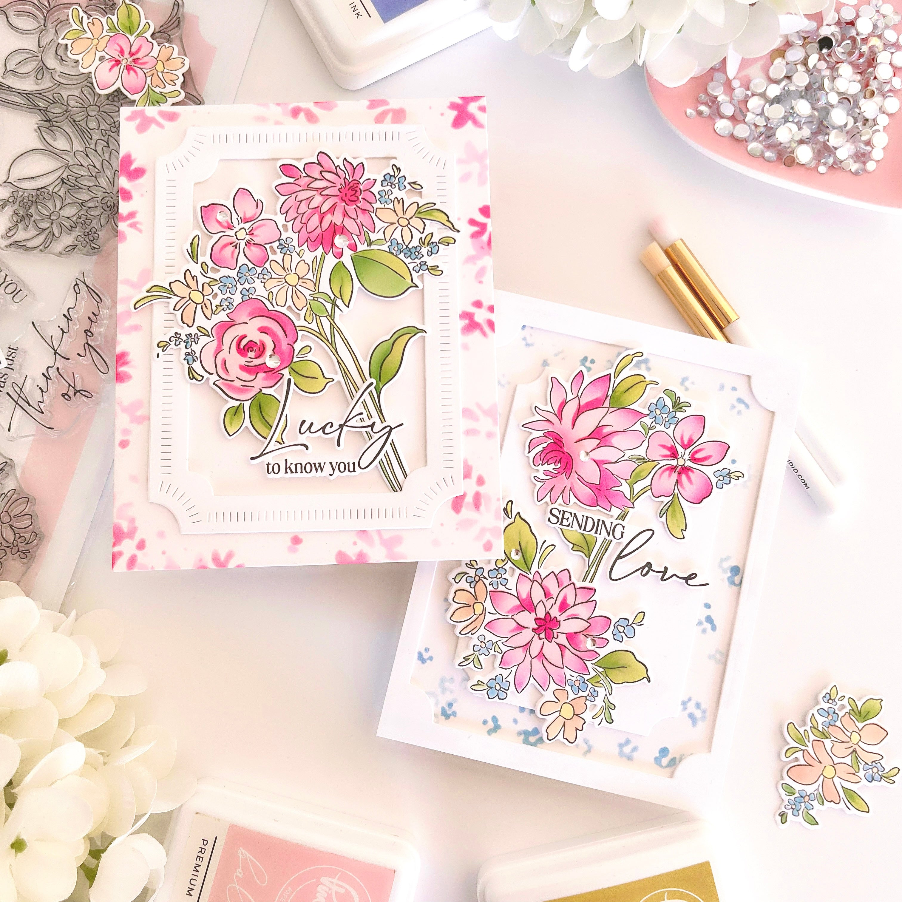 Blooming Daydream stencil