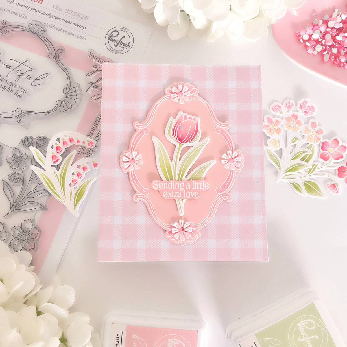 Blossom Medallion stencil