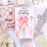 Ribbons & Balloons stencil