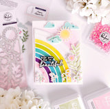 Summer Blooms stencil