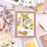 Delicate Rosebuds stamp