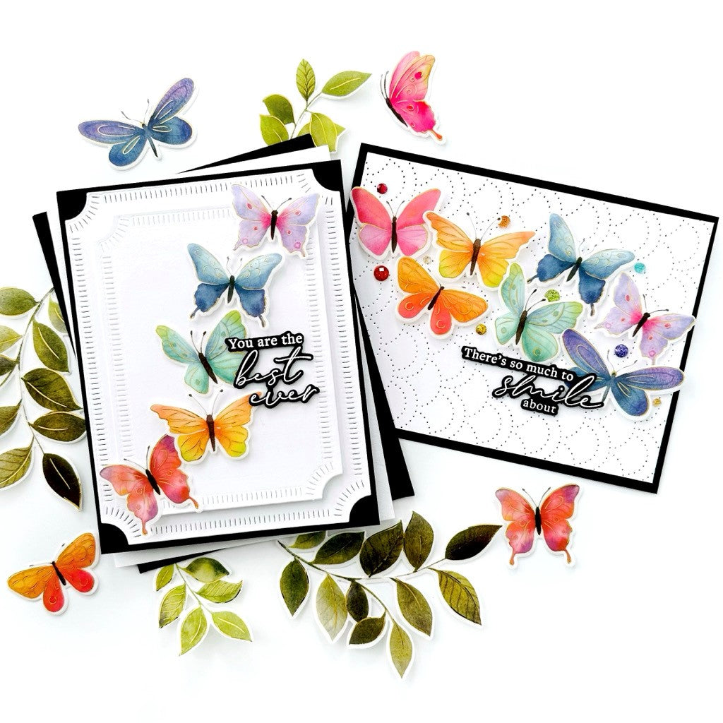 Fluttering Butterflies die