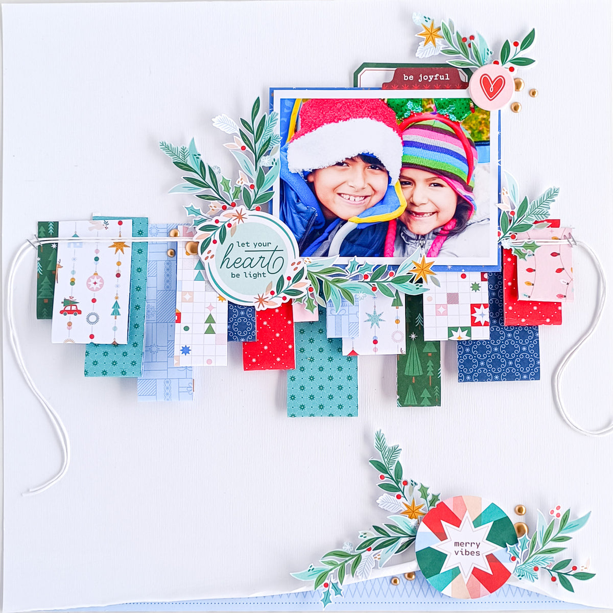 Festive Fun: Chipboard Flair