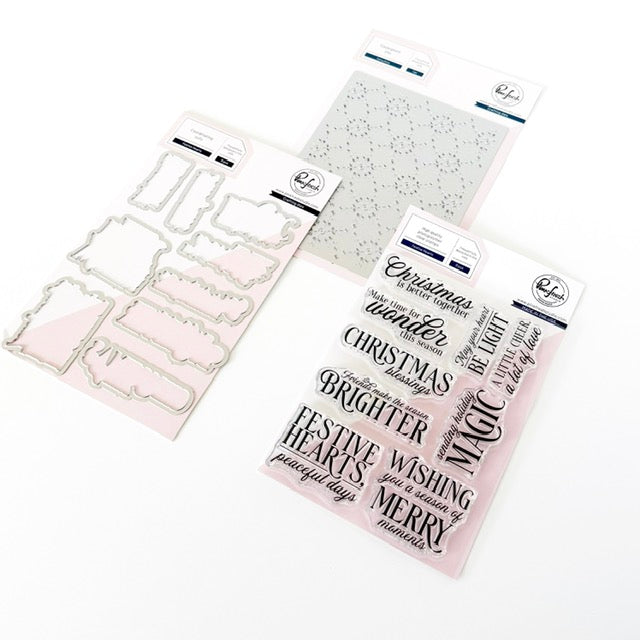 Festive Hearts & Falling Snow Bundle