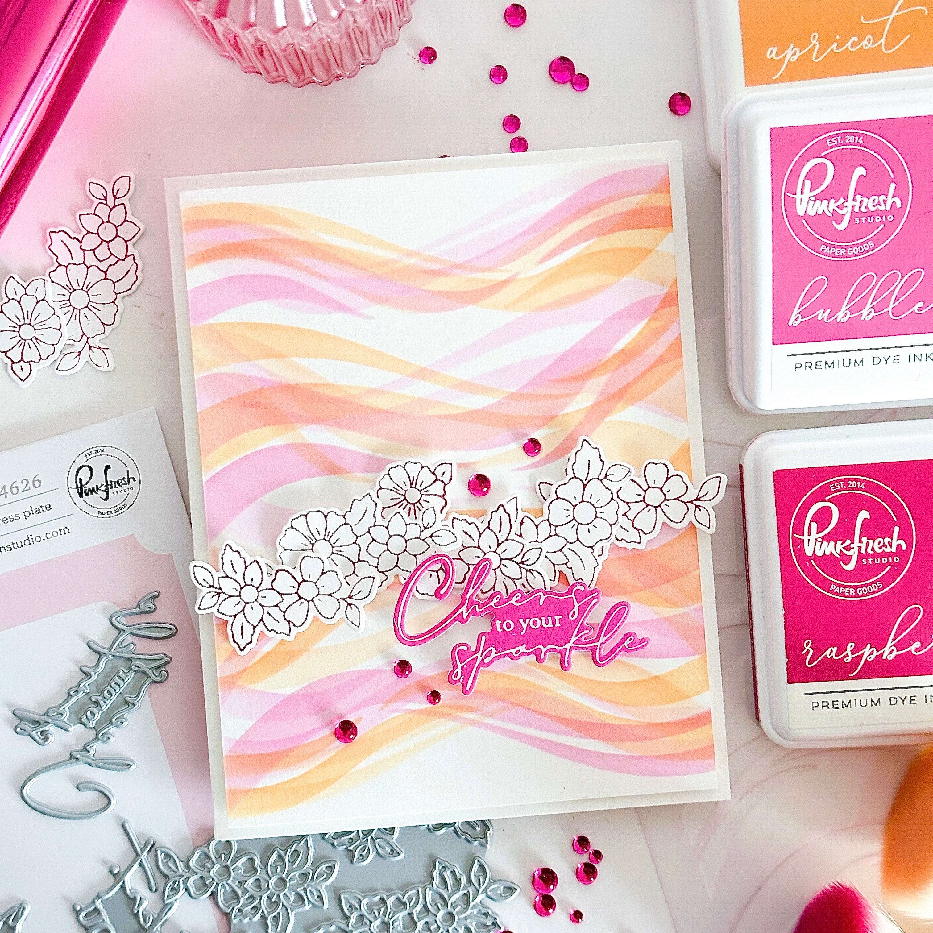 Fragrance Notes stencil