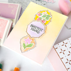 Cottage Frames stencil