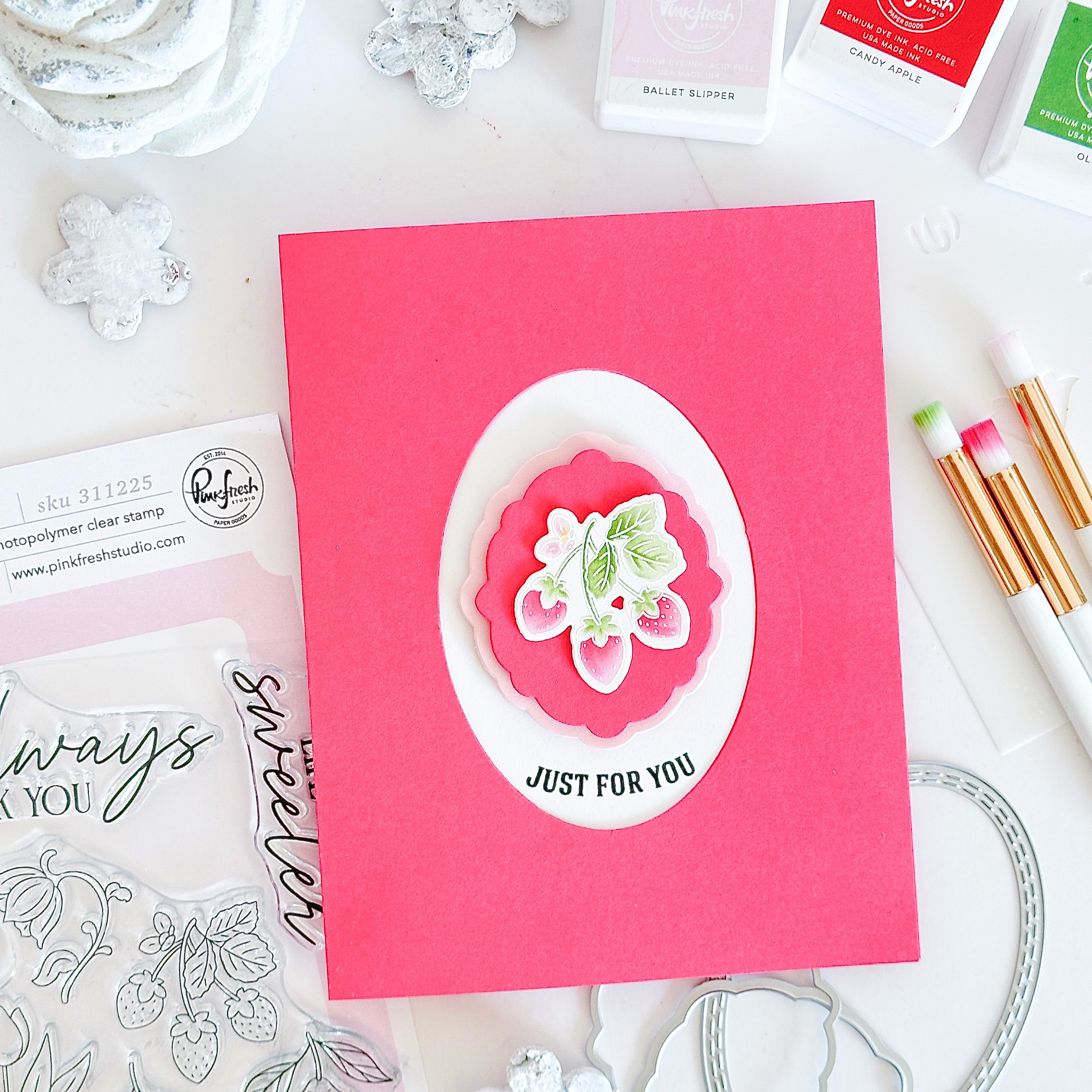 Essentials: Nested Ovals Double Stitch die