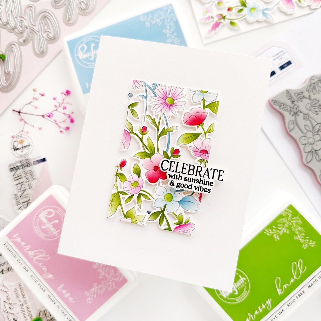 Garden Medley stencil