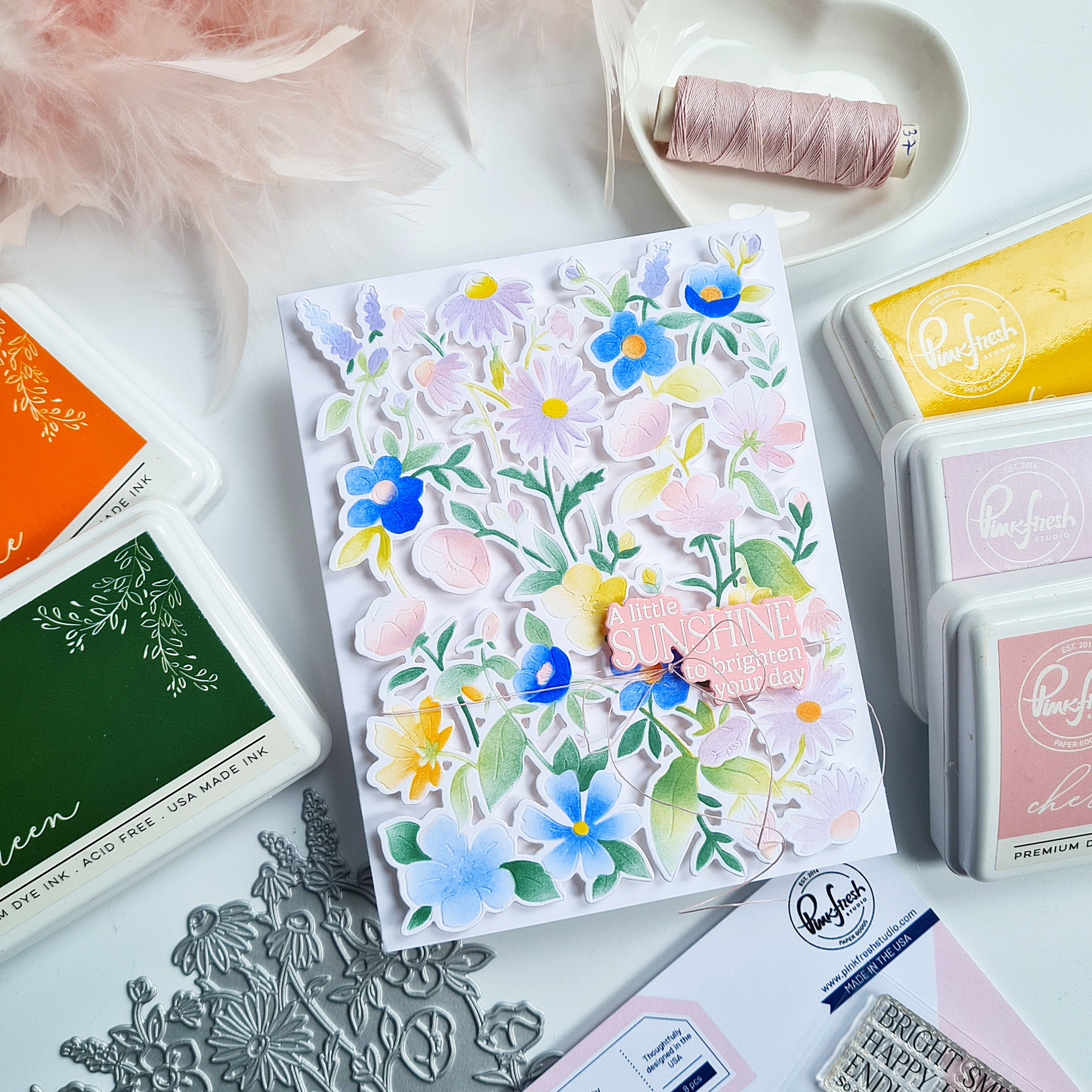 Sunshine & Smiles stamp