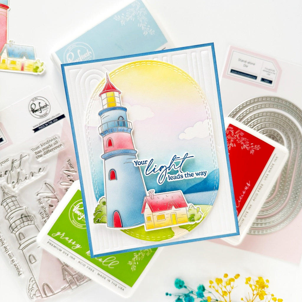 Elevated Rainbows coverplate die
