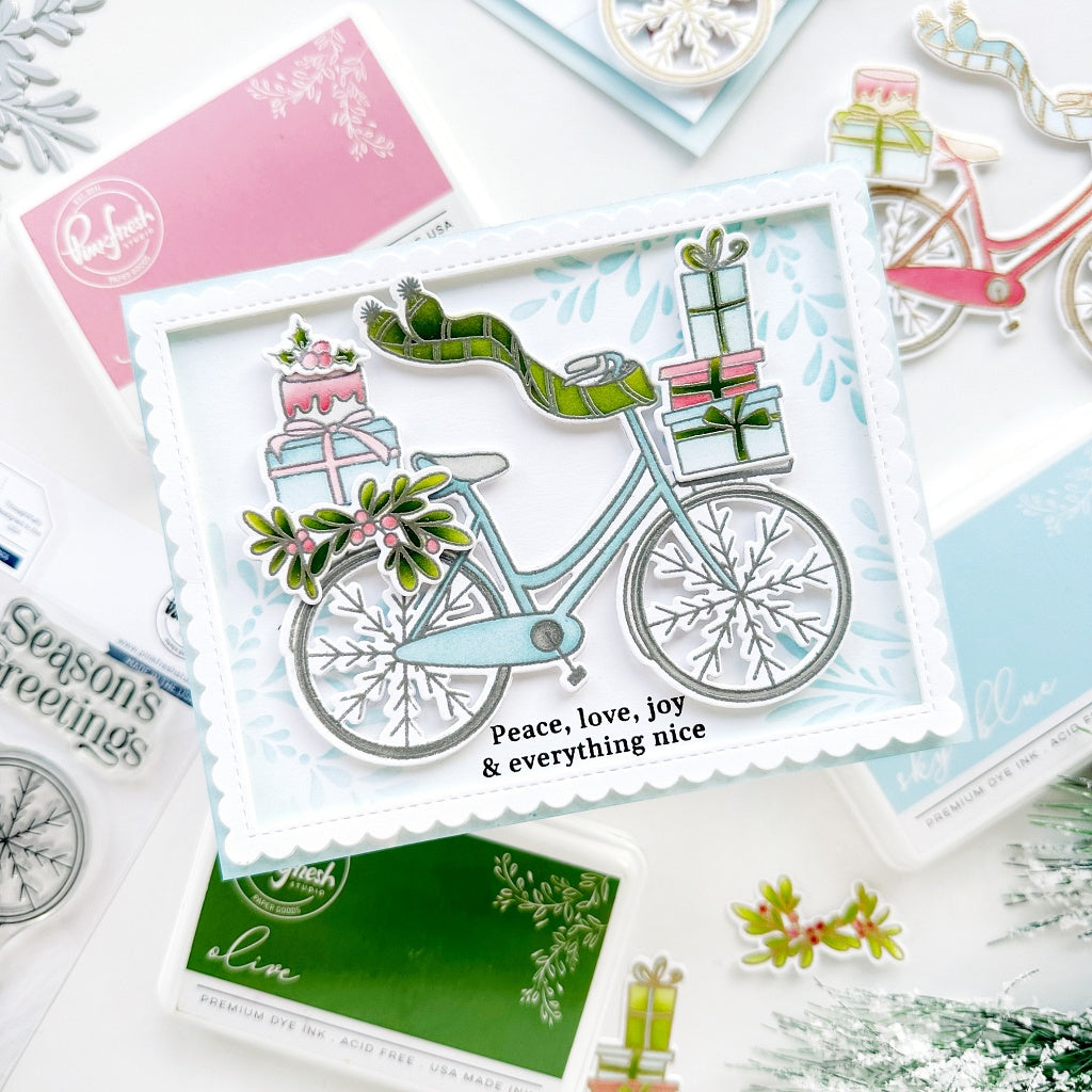 Holiday Bicycle stamp