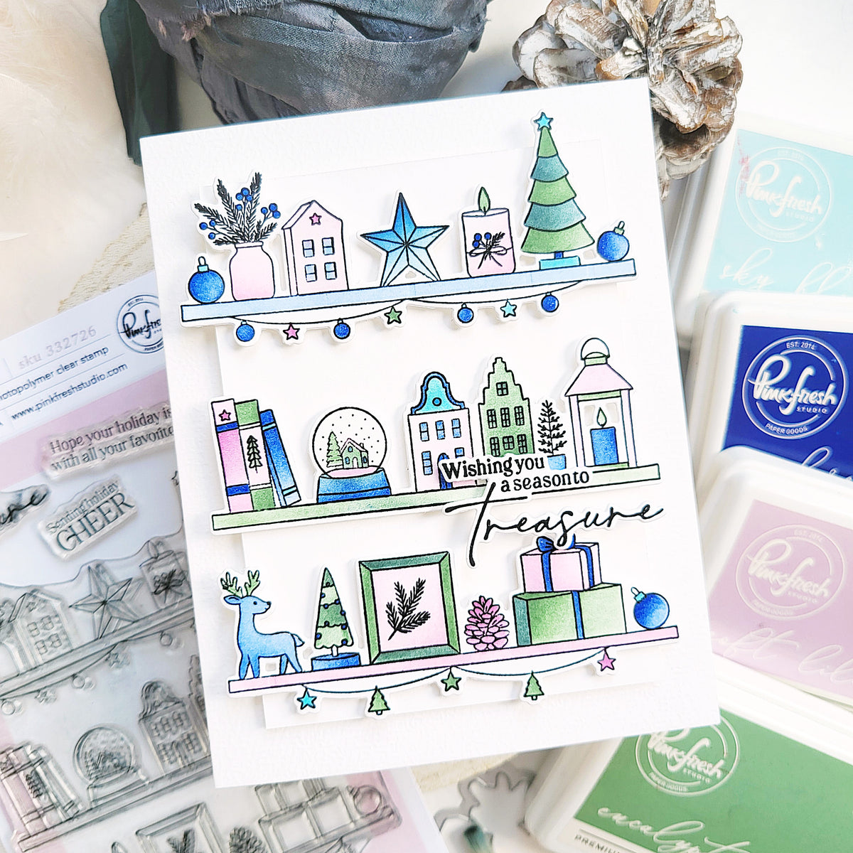 Holiday Treasures stamp
