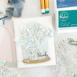Delicate Foliage hot foil