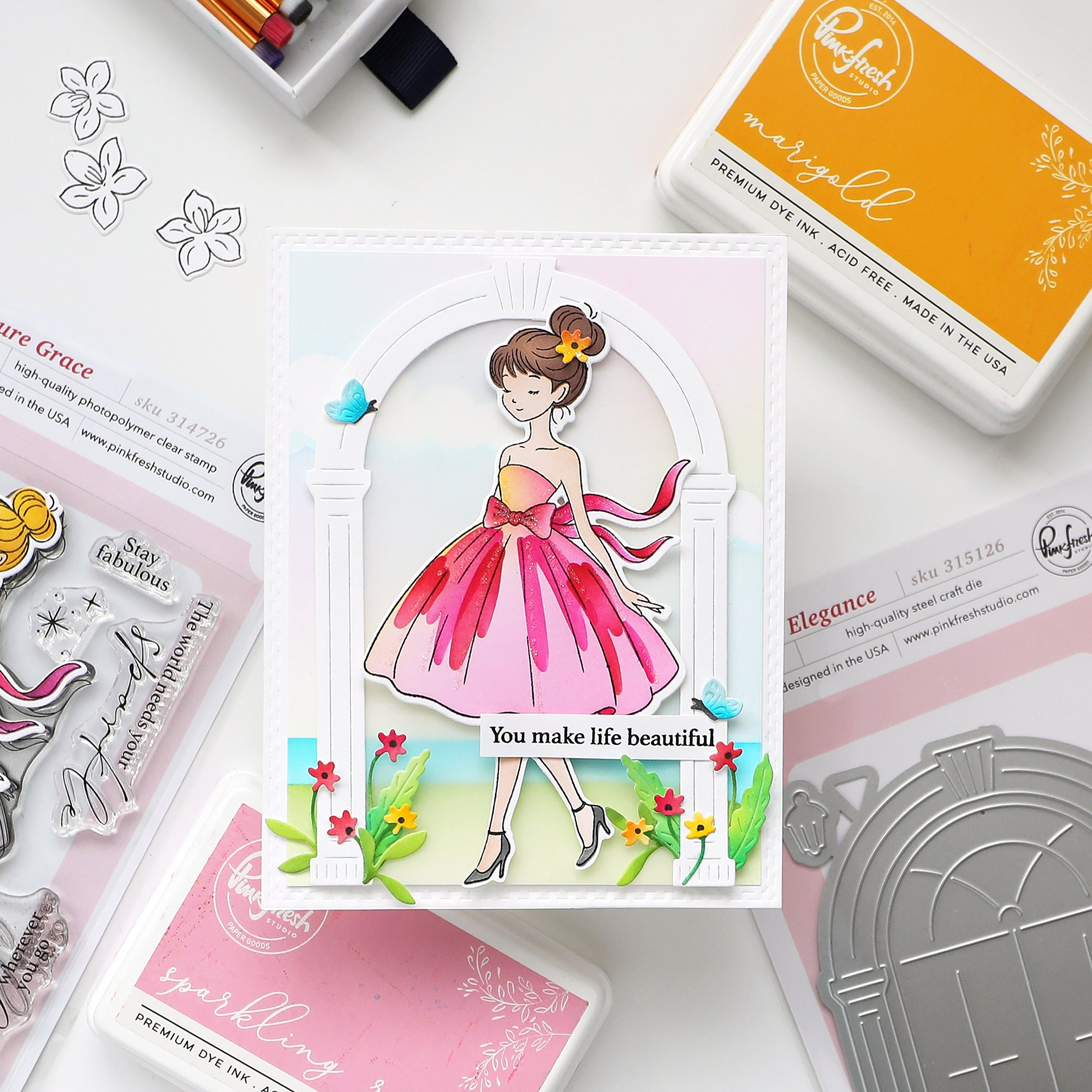 Essentials: Double Stitched Rectangles die