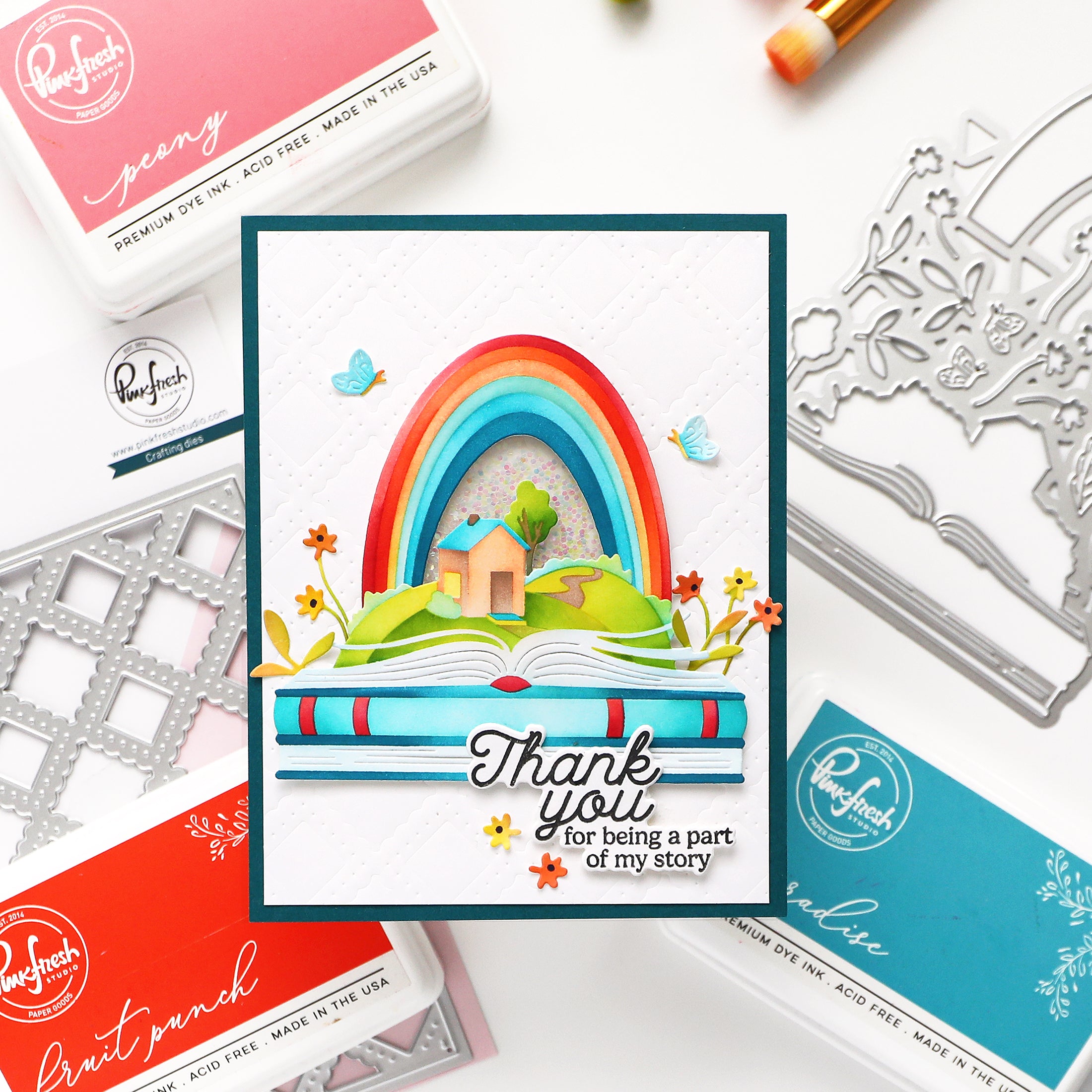 Nature's Narrative stencil