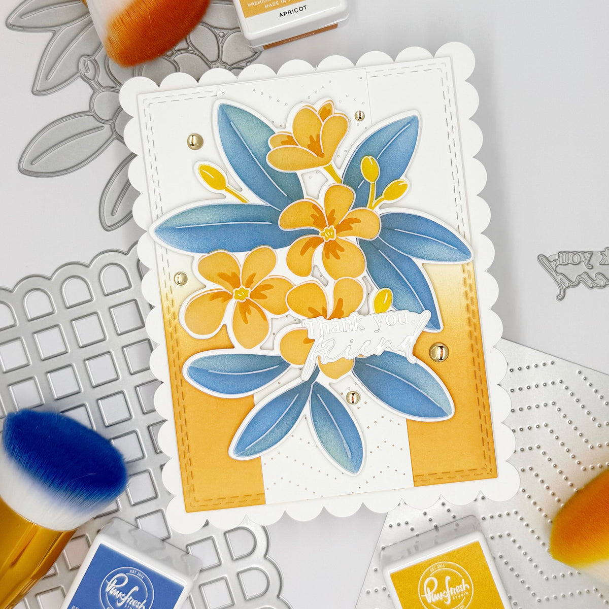 Plumeria press plate