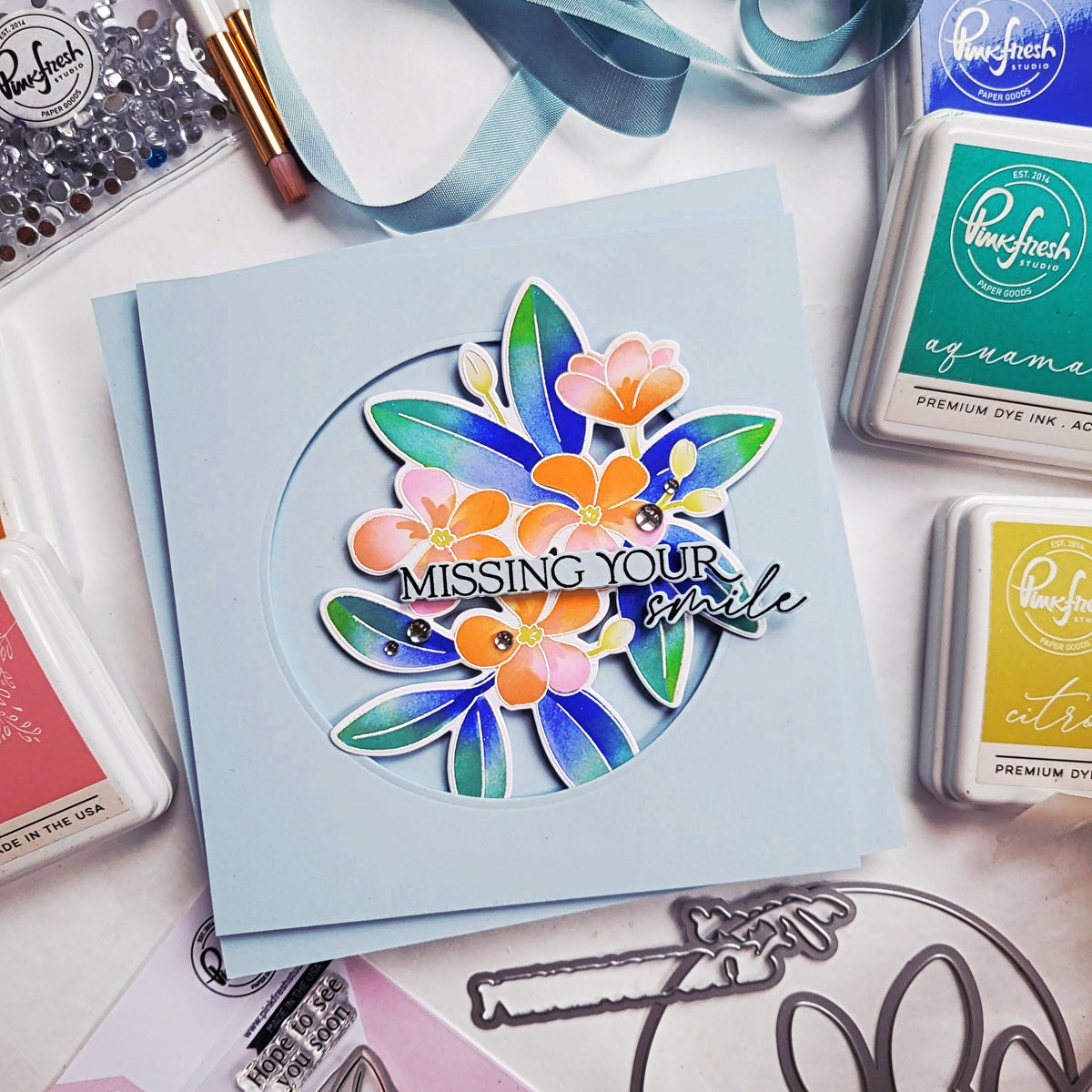 Plumeria stamp