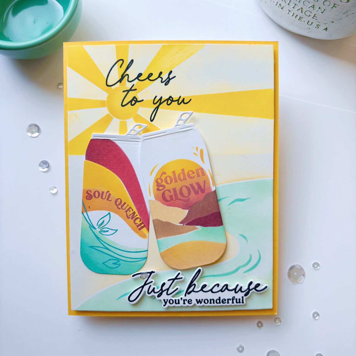 Sippable Scenes stamp
