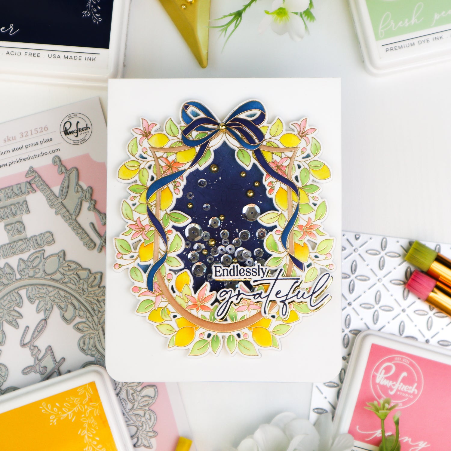 Lemon Blossom Crest die