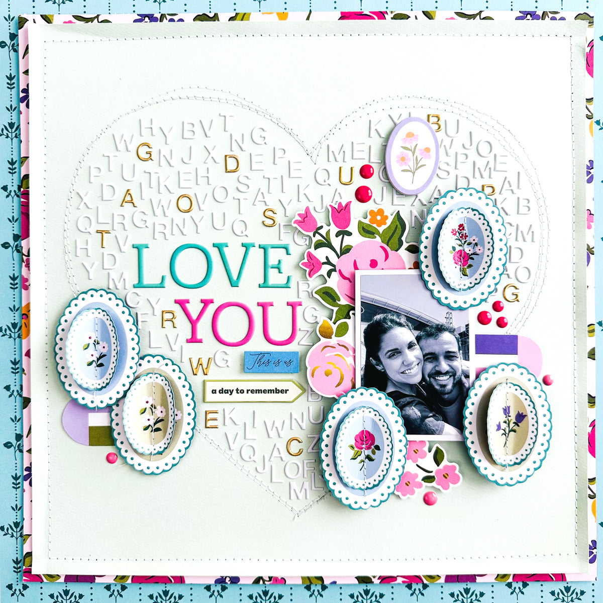 Lovely Lane: Mini Alphabet Stickers
