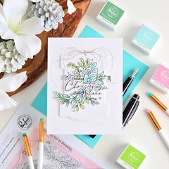 Seasonal Sprigs stencil