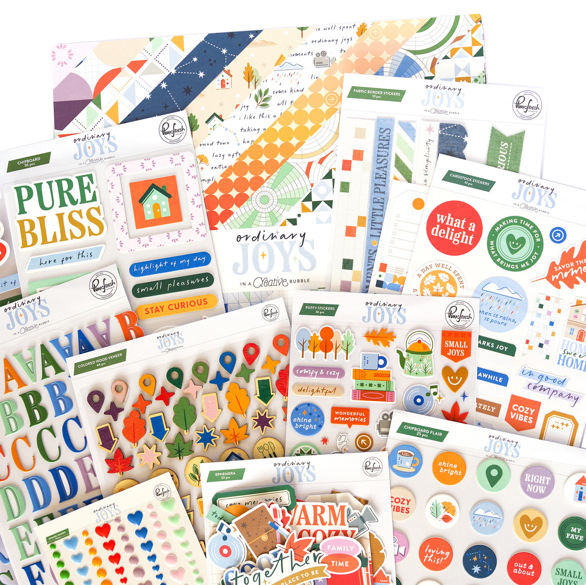 Ordinary Joys Scrapbook Collection Bundle