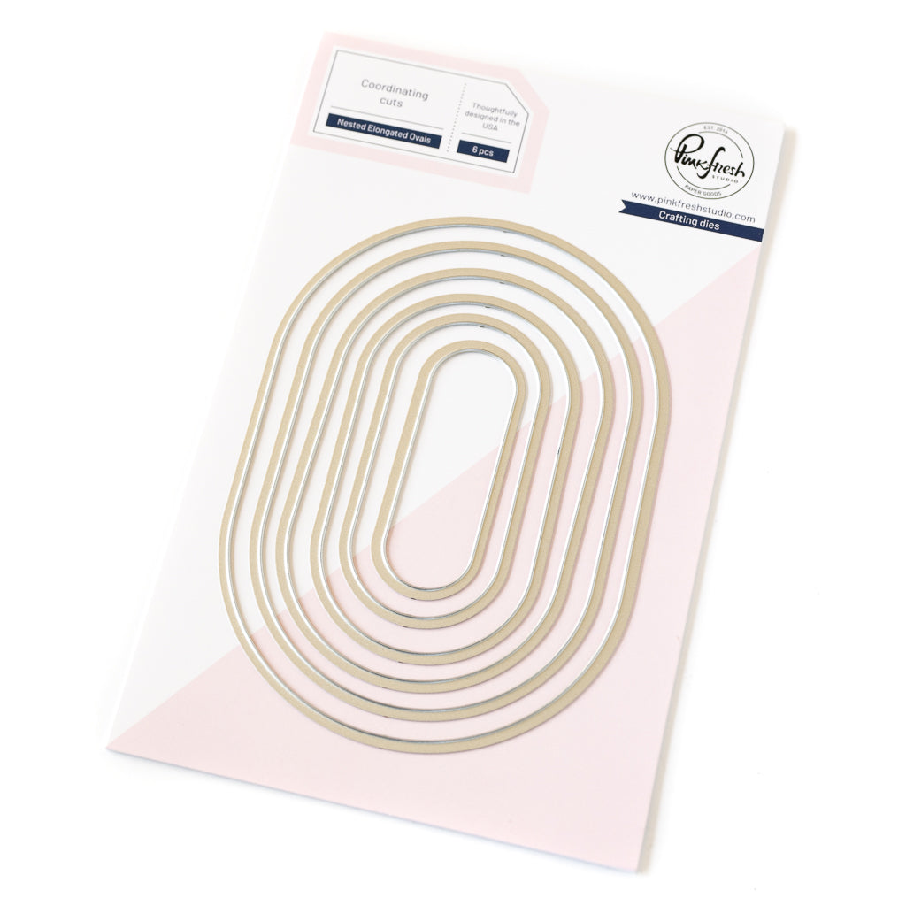 Essentials: Nested Elongated Ovals die