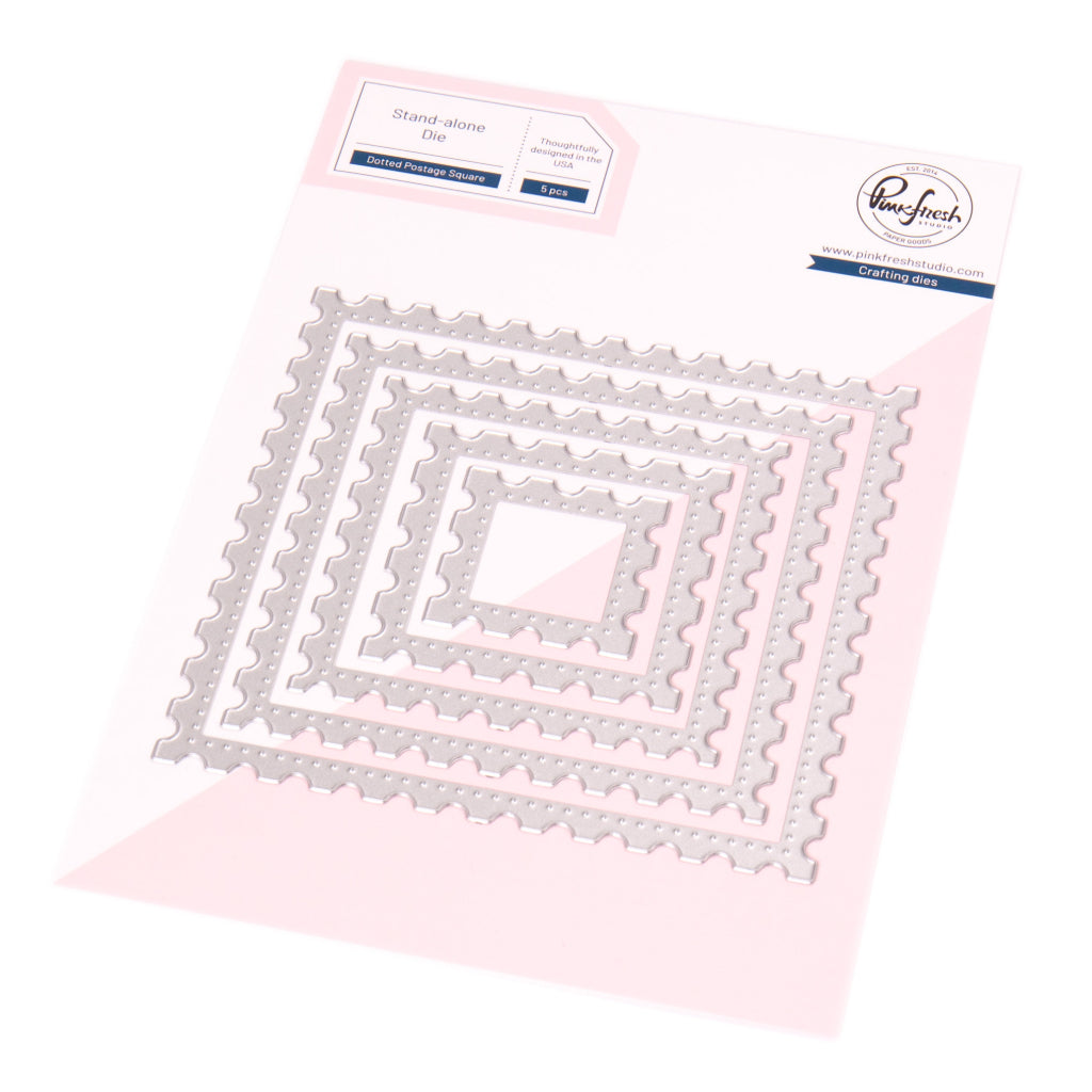 Essentials: Dotted Postage Square die