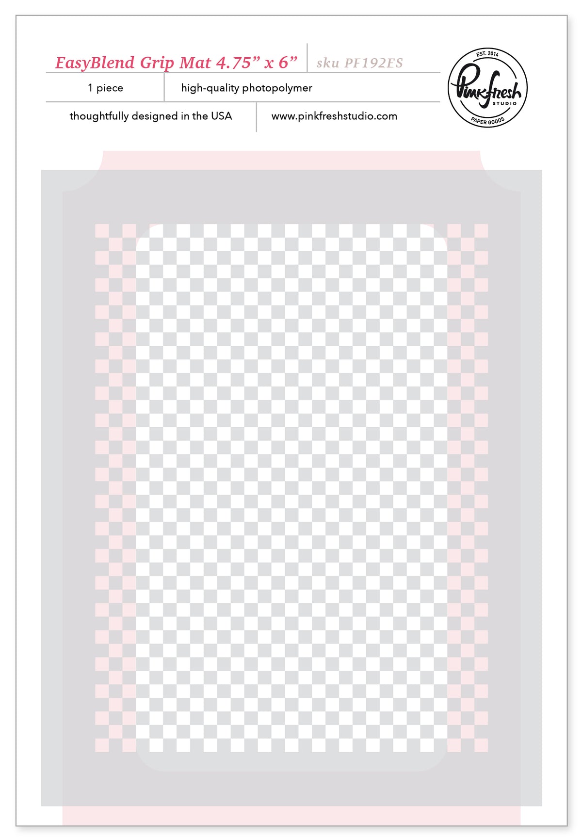 EasyBlend Grip Mat 4.75" x 6"