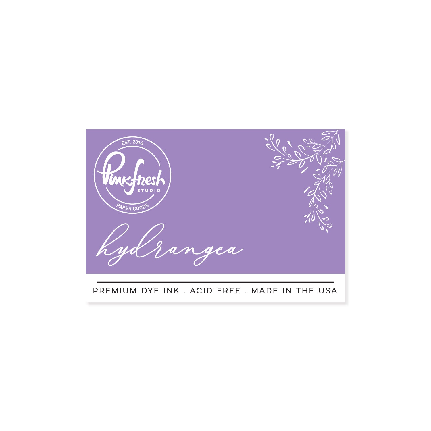 Premium Dye Ink Pad : Hydrangea