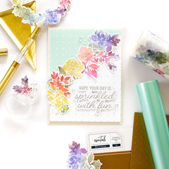 Double-Sided Swiss Dots hot foil