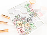 Handpicked Flowers stencil
