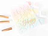 Butterfly Garden stamp