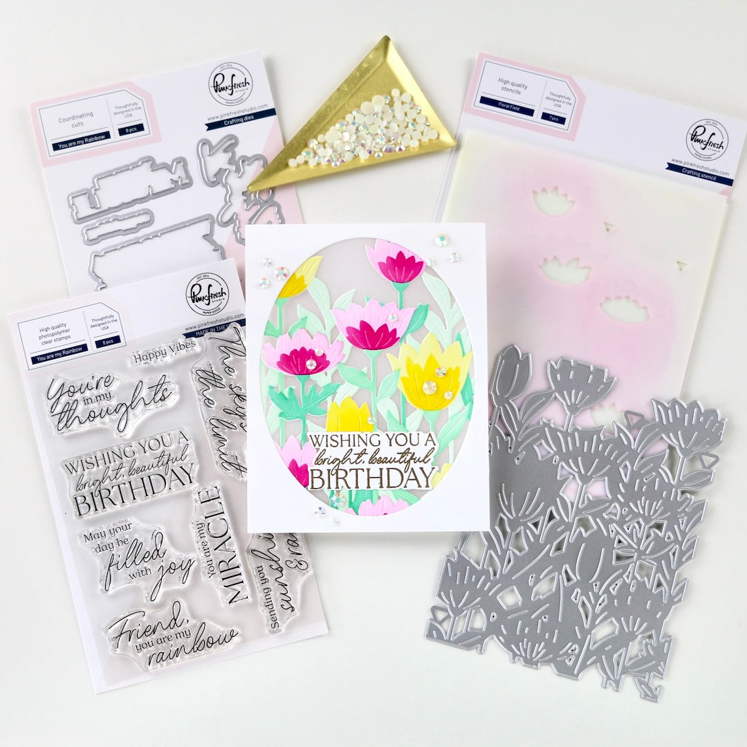 Essentials: Nested Ovals Double Stitch die